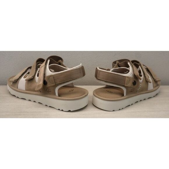 Ugg F20023K Men's Sz 13 Beige Goldencoast Multistrap Suede Sandals - Picture 3 of 11